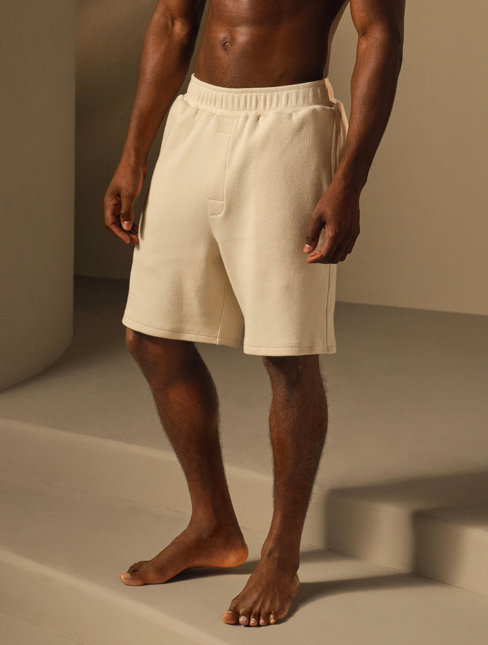 MEN’S BRUSHED COTTON SHORTS