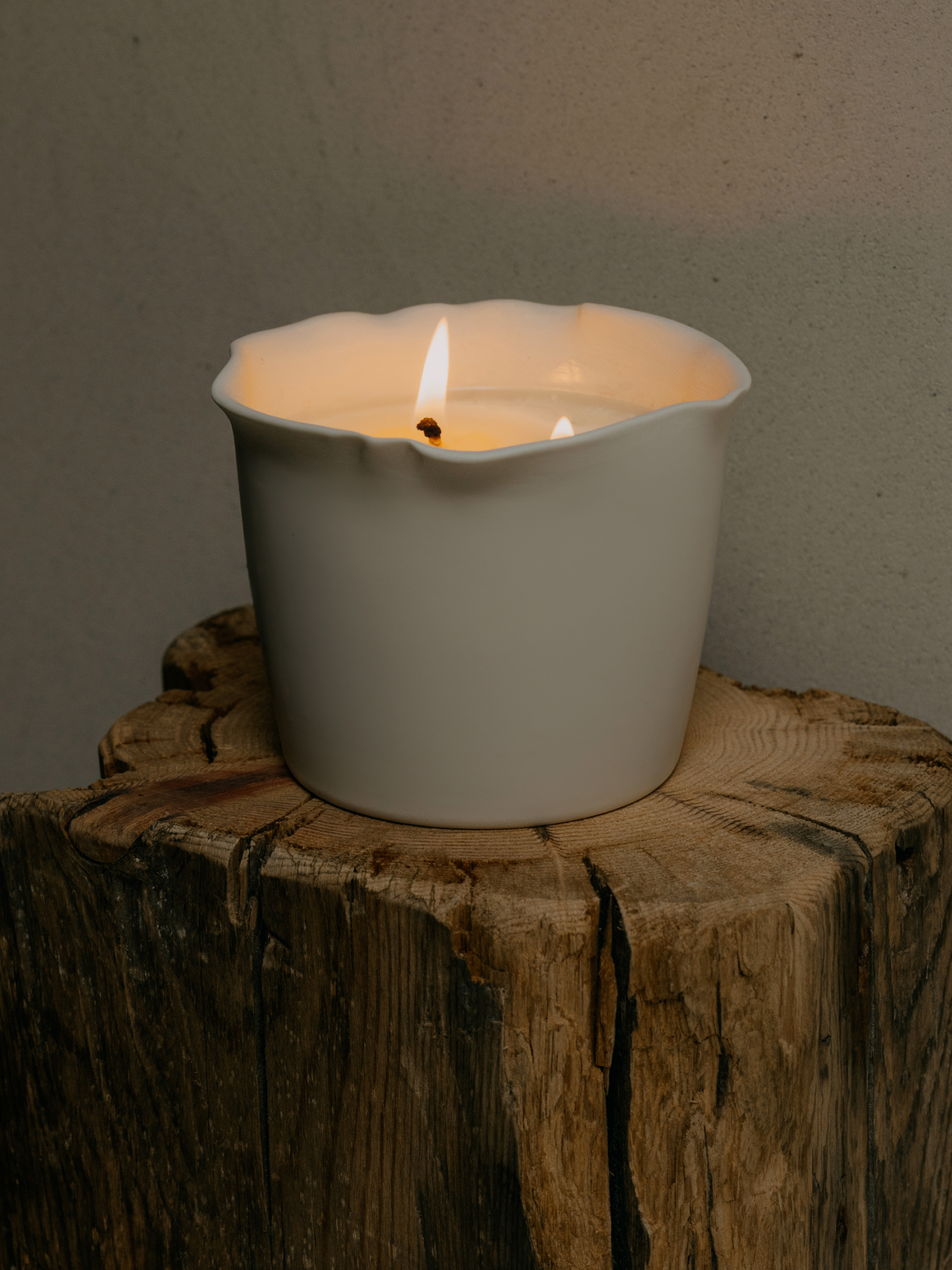 Mwema Candle and Ceramic Vessel