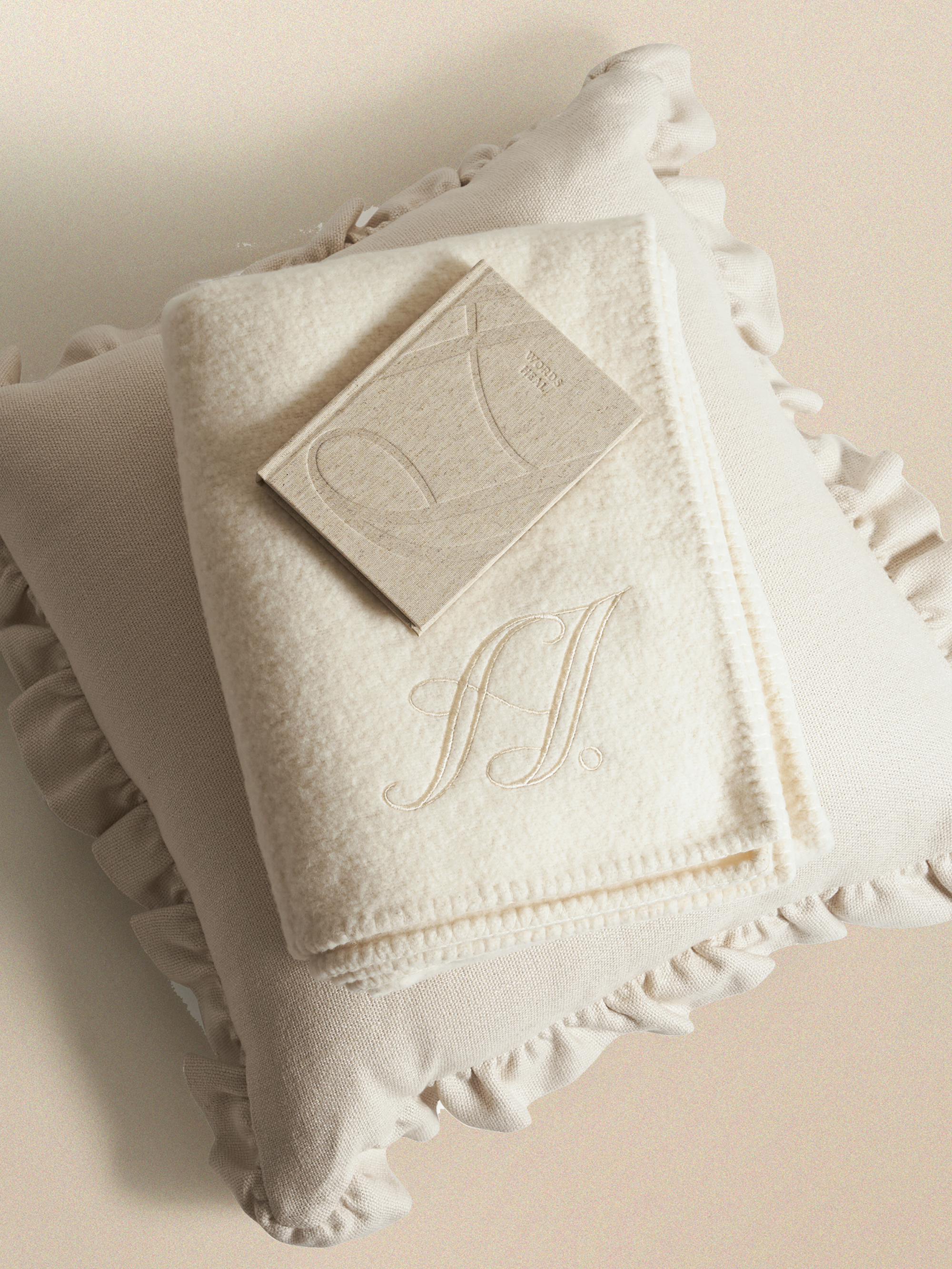 Linen and Buckwheat Meditation Cushion