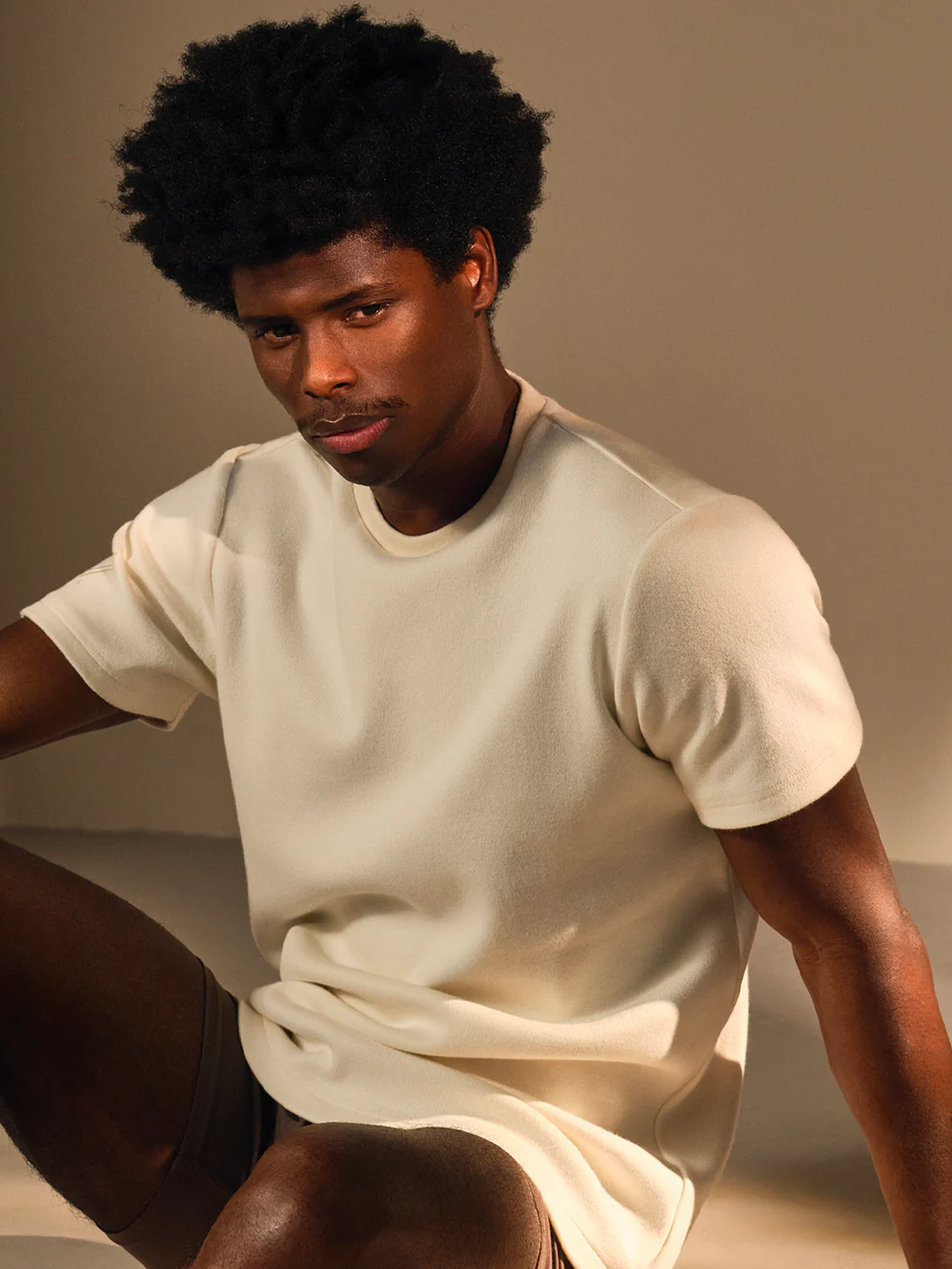 Men’s Brushed Cotton Top