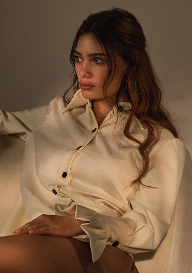 Women’s Cashmere Loungewear Top