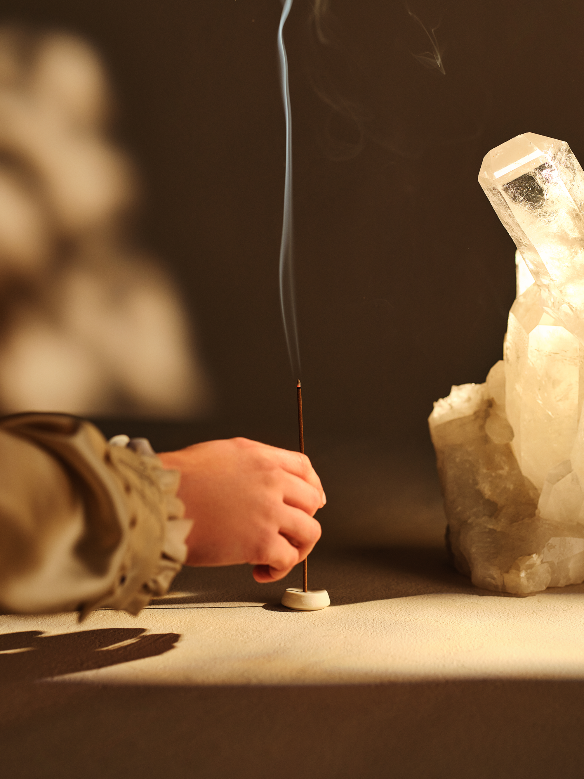 Mwema Incense and Ceramic Holder