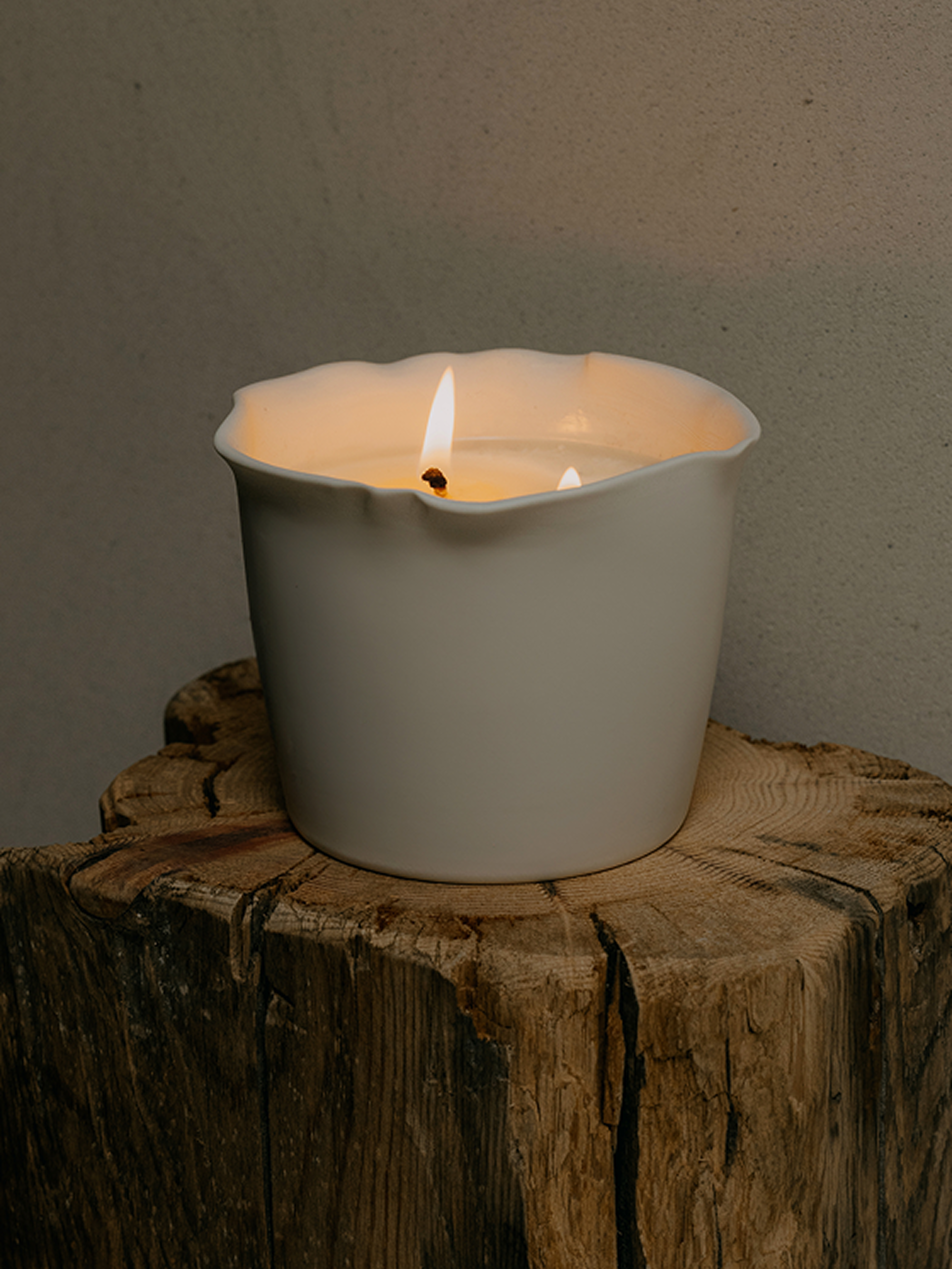 Mwema Candle and Ceramic Vessel